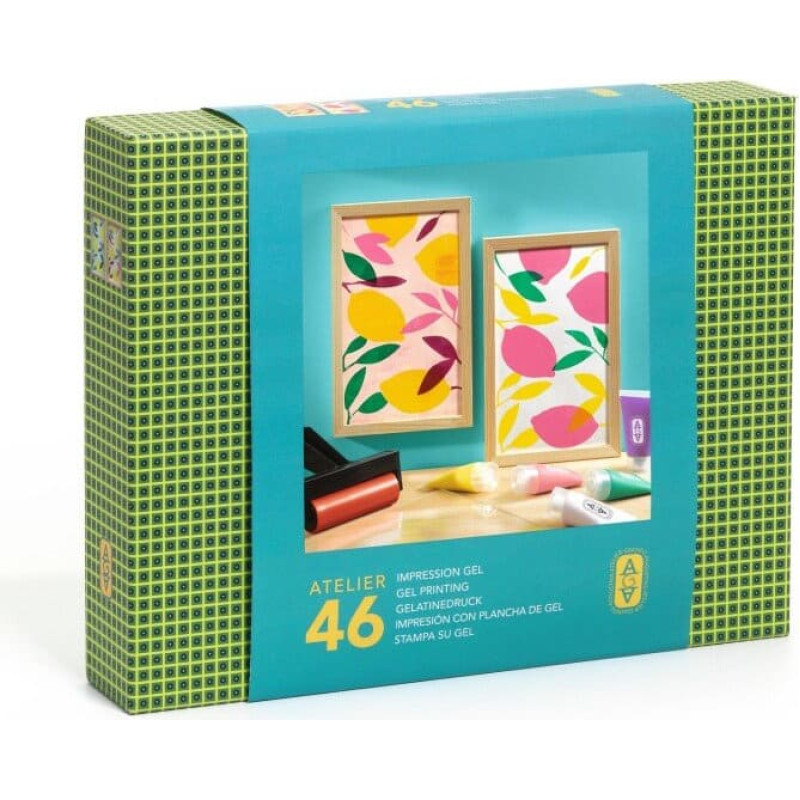 Djeco AGA - Loovt&ouml;&ouml;tuba 46 - Geelprint