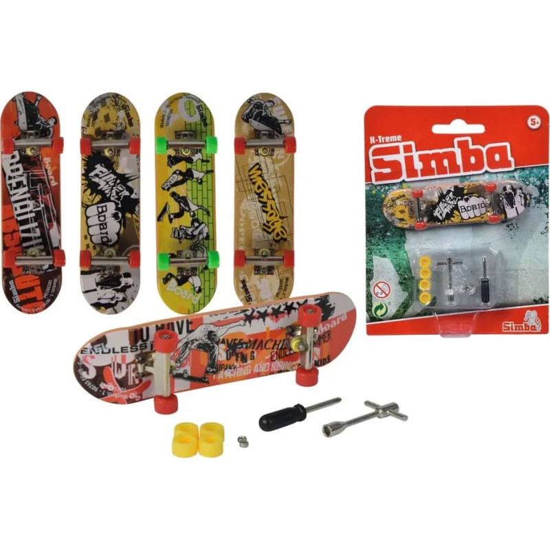 Simba Toys Finger Skateboard, 9 cm