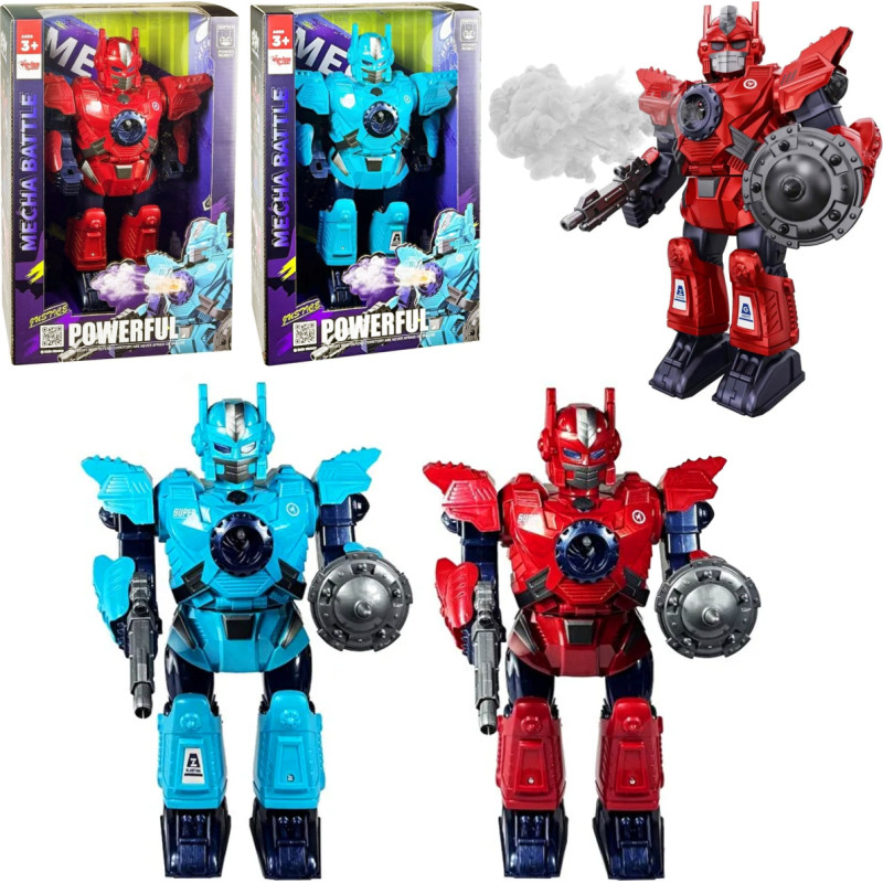 ROBOT ŚWIATŁO, DŹWIĘ, SPRAY