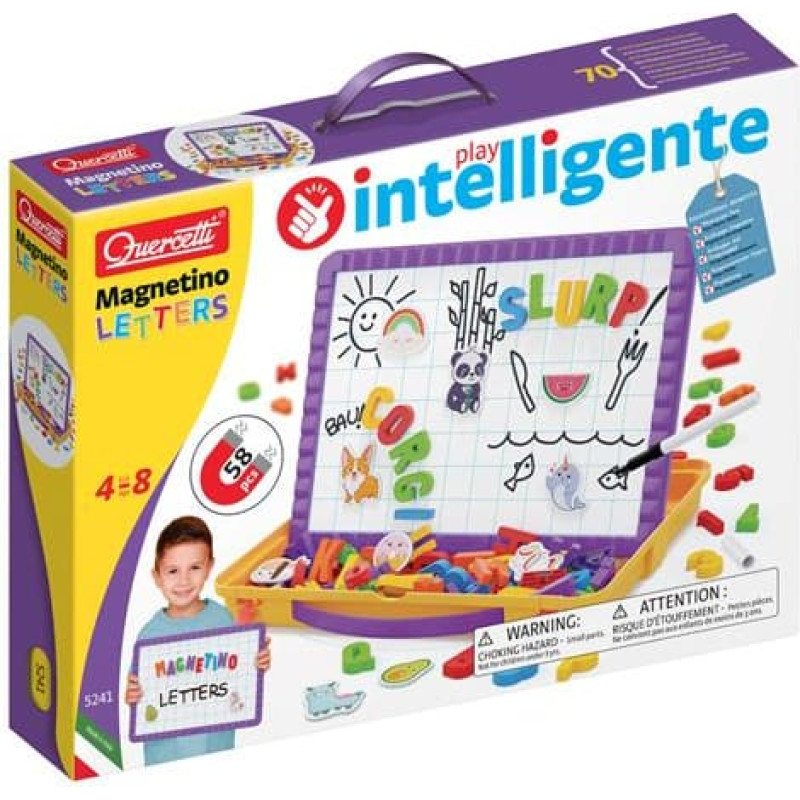 Quercetti Magnetic board ''Magnetino'' 84 4+ y