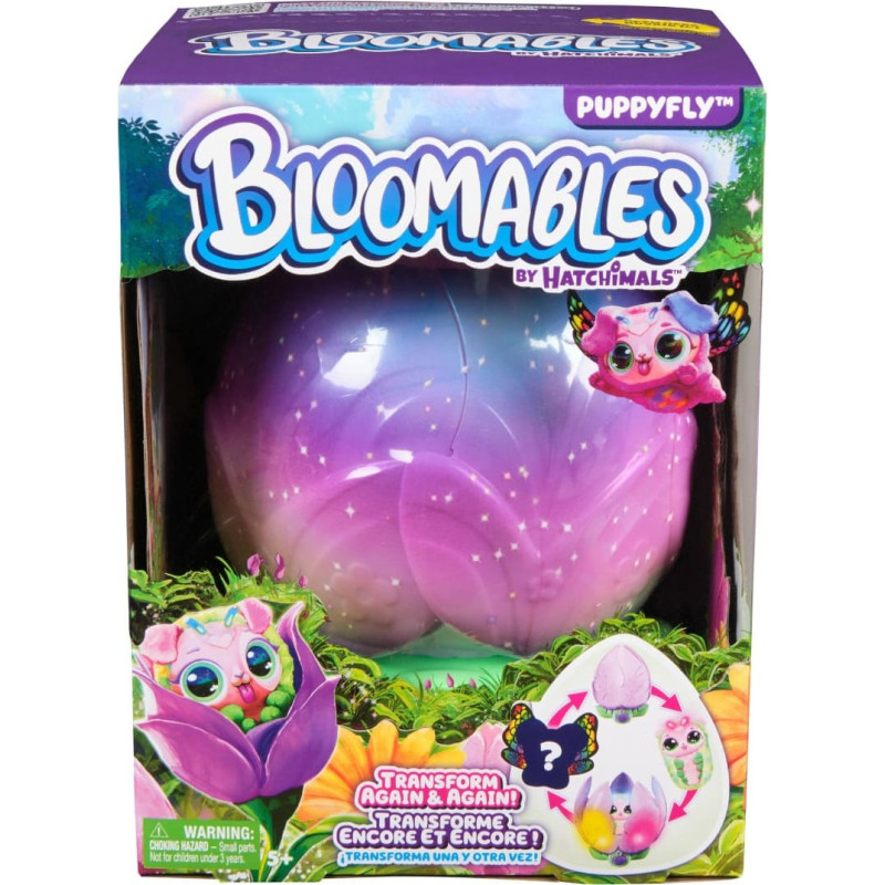 HATCHIMALS Alive interaktiinve mänguasi Õitsev üllaus Puppyfly