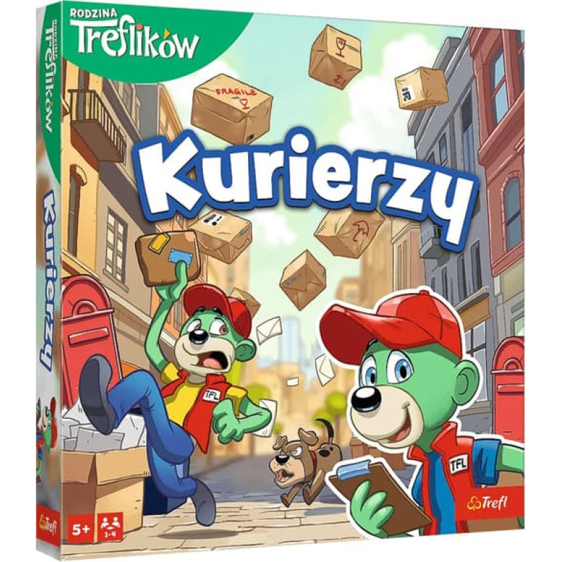 Trefl 02815 Gra Kurierzy Rodzina Treflików