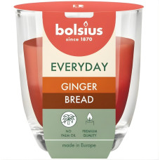 Bolsius Svece arom. stikla gl. Everyday &Oslash;80x70mm ginger bread