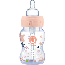 Anti-colic feeding bottle Trendy 160ml peach