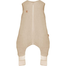 Sleeping bag with legs muslin 1,5 TOG Malaga 2-4y beige