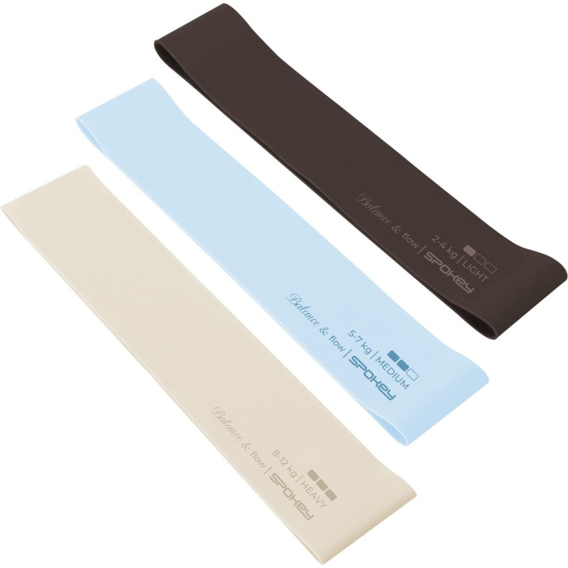 Spokey Set of 3 mini resistance bands Spokey FLEX SET