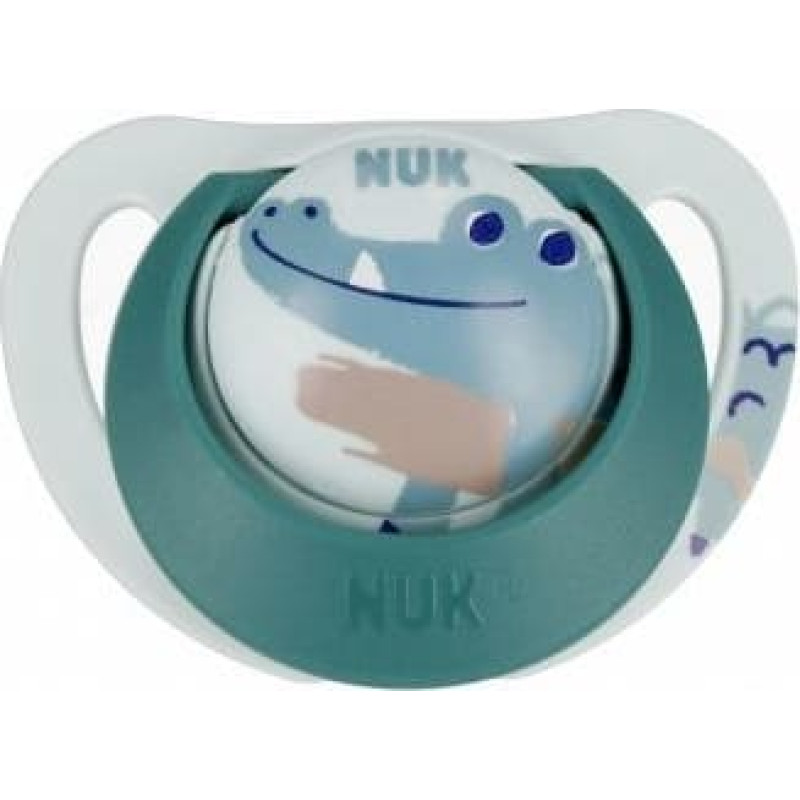 NUK 739735 Smoczek uspokajający 18-36m D&N zielony/biały 2 szt. 541455
