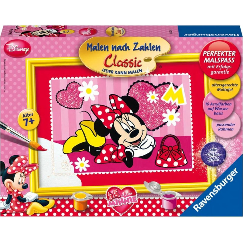 Ravensburger Paint by numbers Minnie Mouse