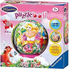 Ravensburger Round 3D Puzzle, 108 pcs, Princesses