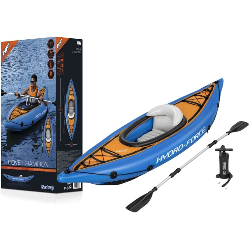 Bestway Piepūšams kajaks Hydro-Force 275x81 cm Bestway 65115 (10690)