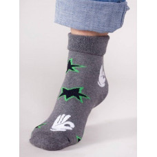 Yo Baby Zeķes frotē 31/34 SKF-0003 grey stars