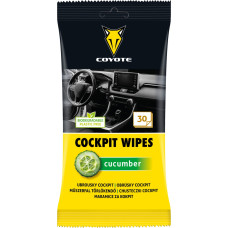 Coyote Cockpit Wipes Cucumber 30 pcs PF