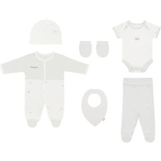 Newborn romper set 6pcs Bear with me Blue