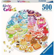 Ravensburger Puzzle 500 Circle of Colours: Desserts