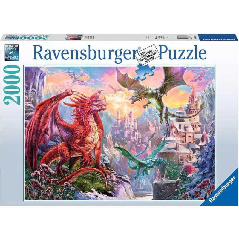 Ravensburger Puzzle 2000 Dragonland