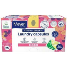 Mayeri Hypoallergenic laundry capsules Color 25pcs