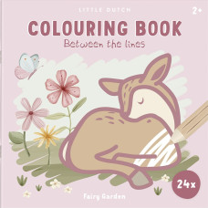 Little Dutch Colouring book between the lines Fairy Garden
