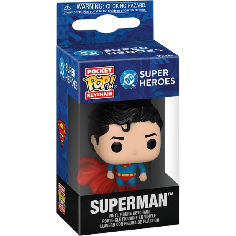 Funko POP! Raktų pakabutis: DC - Superman (DC New Classics)