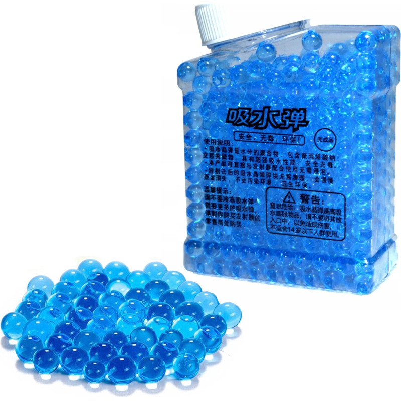 KULKI WODNE ŻELOWE 6-7mm +500 SZTUK