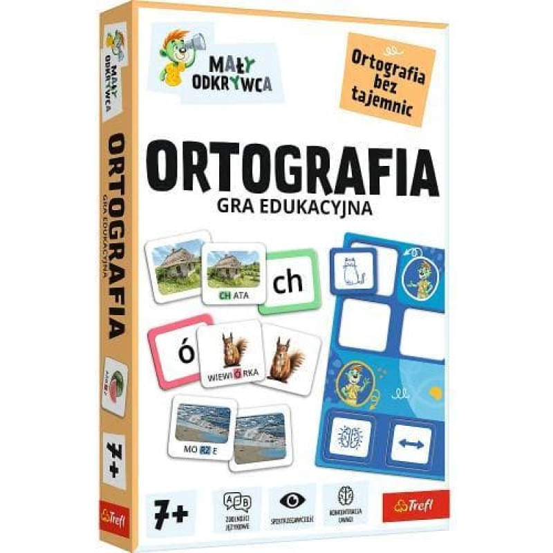 Trefl 02803 Gra Ortografia / Mały Odkrywca