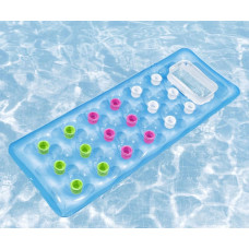 Bestway 43040 Dmuchany materac plażowy Niebieski mat 1.88m x 71cm