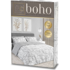 POŚCIEL KPL.160X200+2x70X80 BOHO 009 SATYNA BAW.