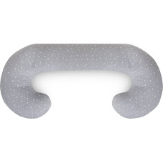 Cebababy maitinimo pagalvė dżersej DUO žvaigždės pilka W-885-000-739