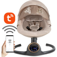 Kidwell Krēsliņš-šūpoles REVE beige/gold Kidwell