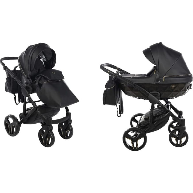 Junama Universal stroller 2 in 1 S-Class 07 czarny