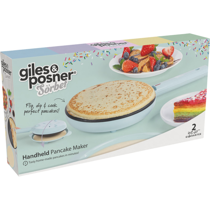 Giles & Posner Giles & Posner EK6699GSBLVDE  Handheld Pancake Maker