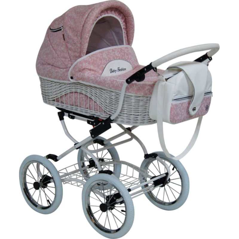 Baby Fashion SCARLETT Universal stroller 2in1, BW-5 Pink