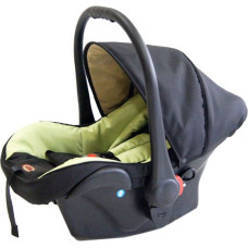 Baby Fashion Car seat 0-13kg Isofix + adaptor, Black light green