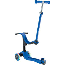 Globber skrejritenis Go Up Sporty Lights, tum&scaron;i zils, 452-600-4 S