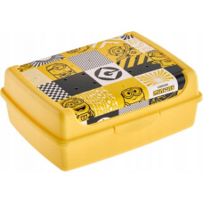 Keeeper Pārtikas uzglabā&scaron;anas trauks deco-click-box midi 1L Carla "Minions Mosaic" 17x13x7cm dzeltens