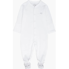 Livly Clothing Rāpulis Livly Bunny Simplicity Footie Balts
