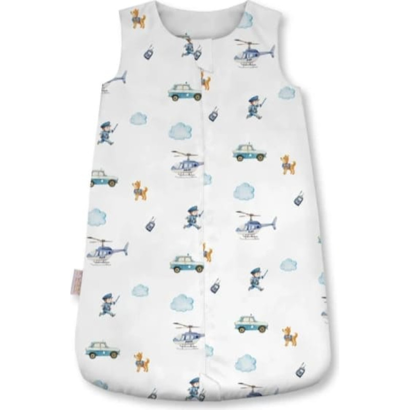 Bambusowy Śpiworek dla niemowlaka 0-6 mies. - Policja