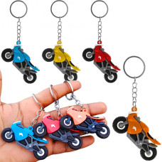BRELOK MOTOCYKL GUMOWY 12 SZTUK