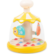 Toyz EDUCATIONAL TOY - SPINNING TOP ANIMALS YELLOW