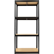 Springos Tsingitud metallriiul HA5283, 174x80x40 cm, 4 riiulit, kuni 700 kg