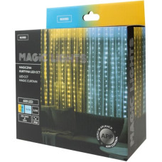 Magic Lights Magic LED Curtain, 600 LEDs, 3 &times; 3 m, CCT, 230V, App Control
