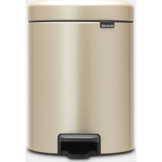 BRABANTIA Pedaaliga prügikast NewIcon, 5 l, Champagne