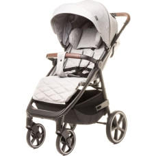 4Baby 4 BABY Wózek spacerowy STINGER PRO MELANGE LIGHT GREY