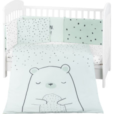 Bedding set 6pcs 60/120 Bear with me Mint