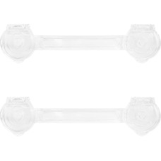 Multi-purpose lock 2pcs Transparent