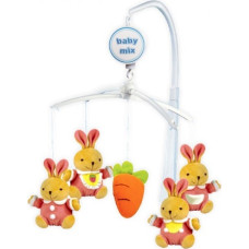 Baby Mix Muzikālais karuselis RABBITS BabyMix 10250