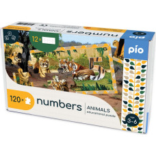 PIO Hariduslik mõistatus NUMBERS - ANIMALS, Inglise keele