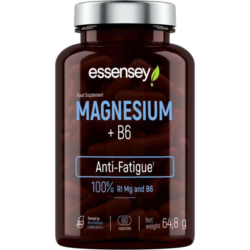 Trec Magneesium TREC ESSENSEY MAGNESIUM + B6 90 kapslit