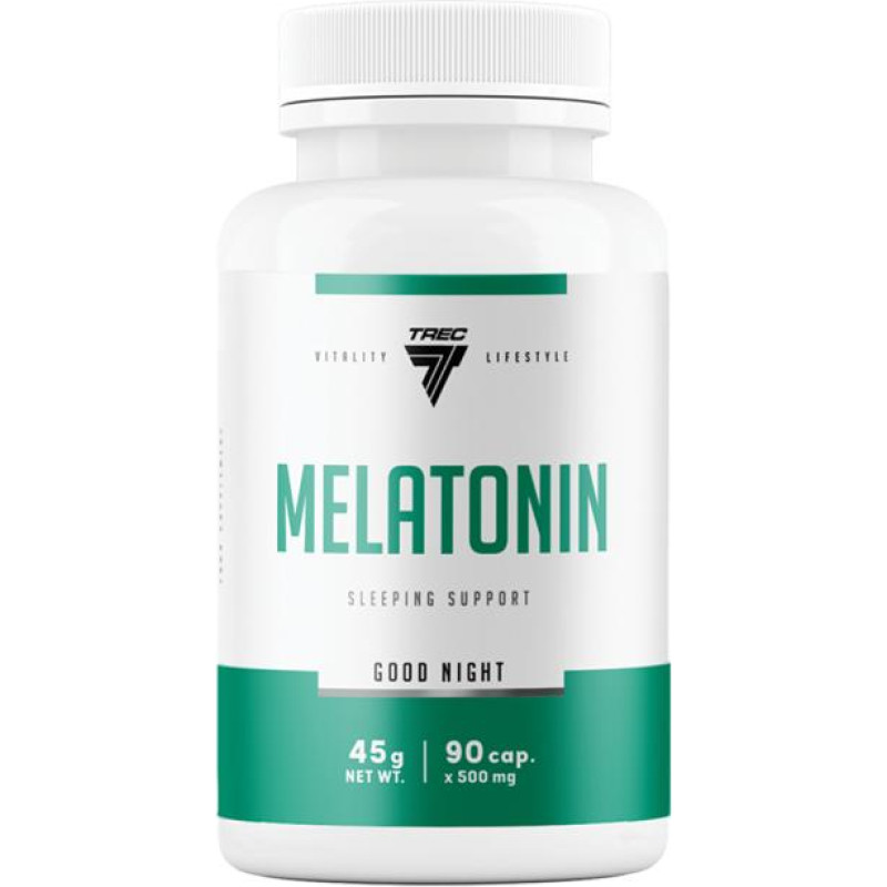 Trec Toidulisand uinumiseks TREC MELATONIN 90 kapslit