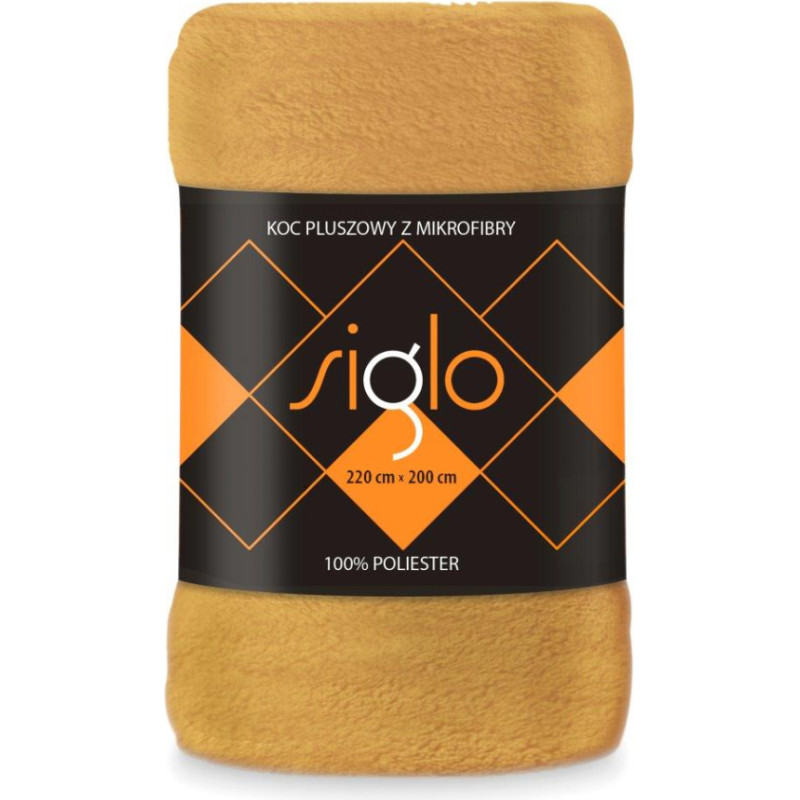 BLANKET SIGLO 220X200 YELLOW 240g/m2 POLYESTER