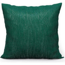 CUSHION COVER 40X40CM P4040ZN GREEN WITH SILVER THREAD